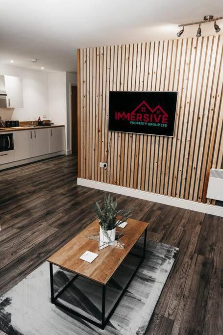 Stunning Modern Heart Of The City Apartment Sheffield Esterno foto